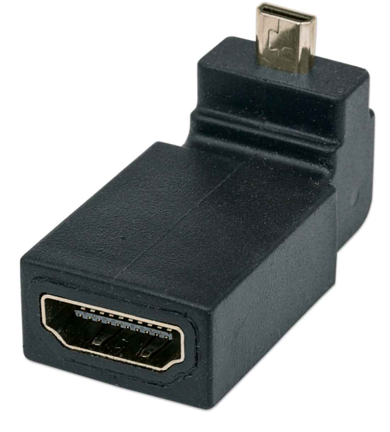 ADAPTADOR HDMI A HEMBRA A MICRO MACHO MANHATTAN 353441 (RO)