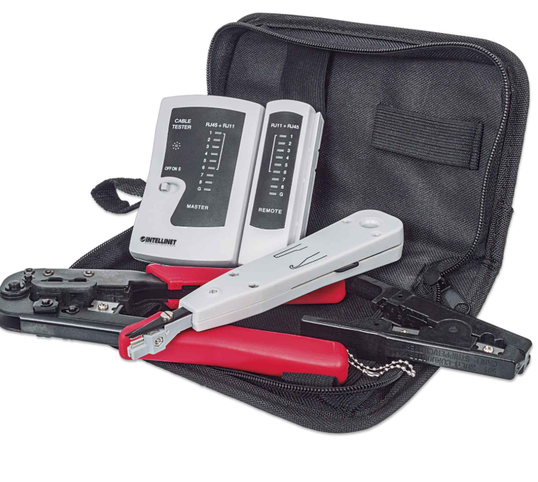 KIT DE HERRAMIENTAS PARA RED CON 4 PIEZAS INTELLINET 780070 (RO)