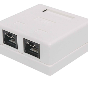 TOMA DOBLE RJ45 CAT6 CON SISTEMA DE BLOQUEO PRO INTELLINET 771467 (RO)