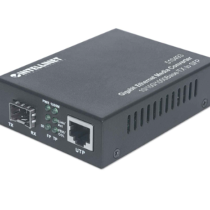 CONVERTIDOR DE MEDIOS GIGABIT ETHERNET A SFP INTELLINET 510493 (RO)