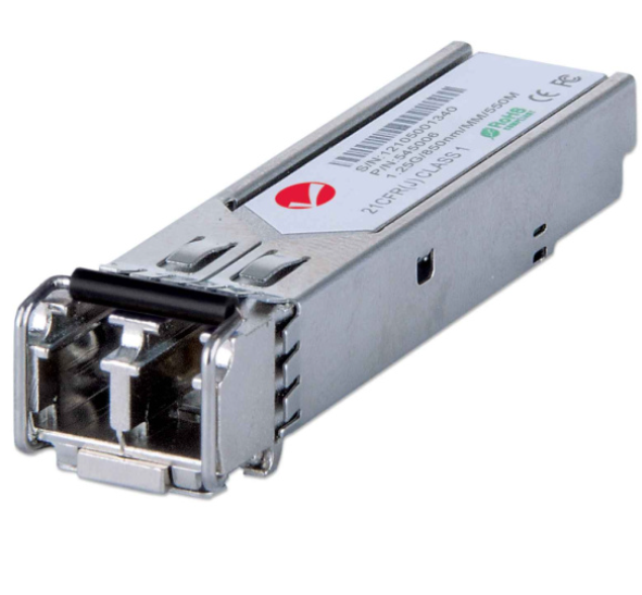 MÓDULO TRANSCEPTOR SFP GIGABIT DE FIBRA ÓPTICA INTELLINET 545006 (RO)