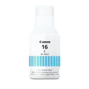BOTELLA DE TINTA CANON GI-16 CYAN (RO)